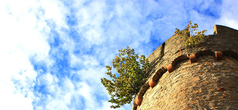 burgturm im himmel