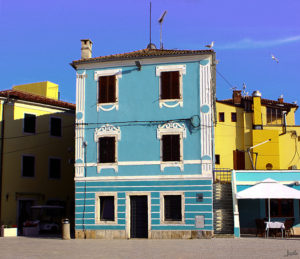 Blaues Haus Kroatien
