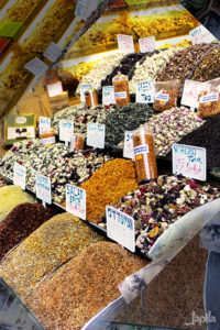 Gewürze auf einem Bazar