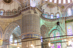 Innenraum der Moschee Hagia Sophia