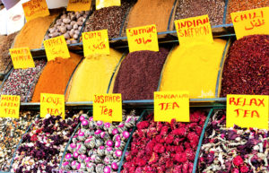 Tee auf dem Bazar