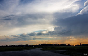 Sonnenuntergang am Abend