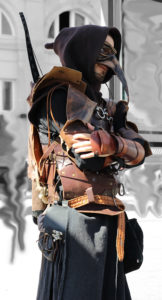 Cosplayer vorher