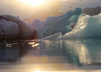 Eismeer am Jökulsarlon auf Island