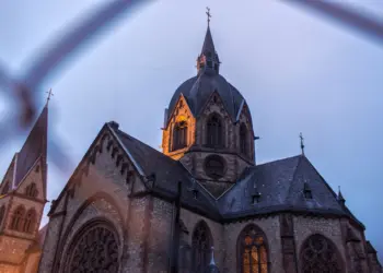 Kuppel vom Dom in Heppenheim