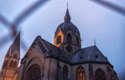 Kuppel vom Dom in Heppenheim