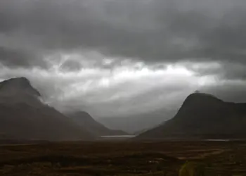 Landschaft auf einer Hochebene von Norwegen