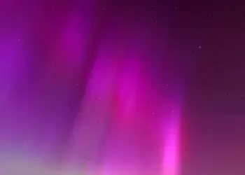 Nordlichter in Südhessen im Mai 2024