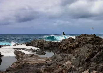 Küste Playa de Rojas in Teneriffa