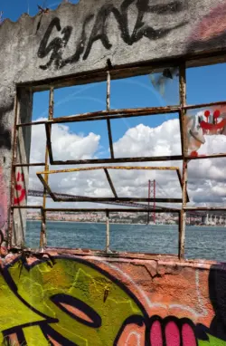 Lost Place in der nähe von Lissabon in Portugal
