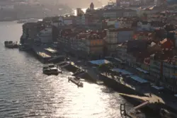 Porto im Licht der untergehenden Sonne