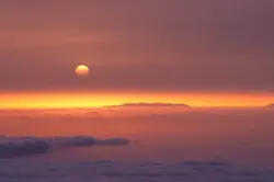 Ein Sonnenuntergang auf Teneriffa